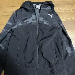 PUMA 迷彩柄ウィンドブレーカー薄手レディース