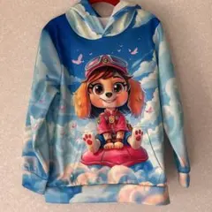 パウパトロールパーカー　スカイ　キッズ　110 120