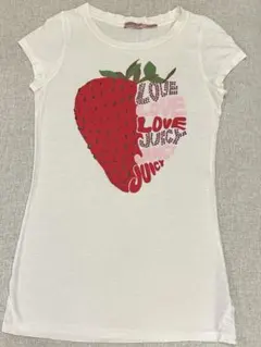 【JUICY COUTURE】いちごTシャツ✴︎ストーン付き✴︎チビT✴︎ピタTのサムネイル