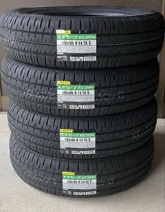 155/65r14 ダンロップ　EC204 4本のサムネイル