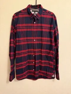 TOMMY HILFIGER 長袖チェックシャツ M