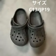 crocs ブラック サンダル C13