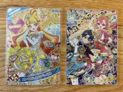 ひみつのアイプリ ジャンピンロケット サイン入星4 おとめ じゅりあ 2枚セット