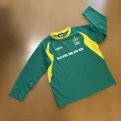UMBRO 緑/黄 長袖シャツ150サイズ