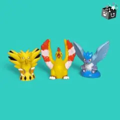 ポケモンキッズ（ファイヤー、フリーザー、サンダー）指人形　No.B639