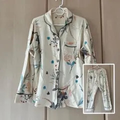 花柄長袖　マタニティ　パジャマ　XL 授乳