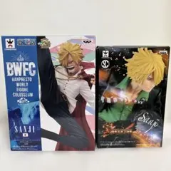 ワンピースフィギュア 造形王頂上決戦2サンジ2体セット未開封品