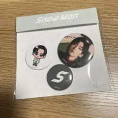 目黒蓮　缶バッジセット TAIPEI ver. SnowMan ポップアップ