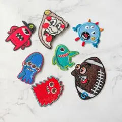 アイロンワッペン7枚セット　セール