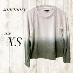 sanctuary グラデーション 長袖カットソー XS 裏起毛 メンズ