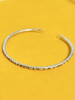 新品⭐︎カレンシルバー バングル11g 純度約95%〜99% 純銀 silver② 