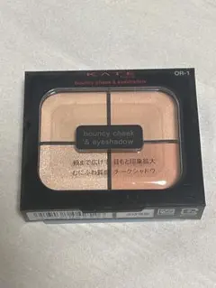 KATE バウンシーチークシャドウ　OR-1 パウダリーアプリコット
