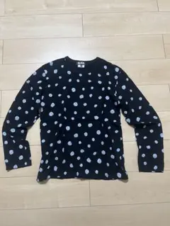 BLACK COMME des GARÇONS ドット柄長袖カットソー Mのサムネイル