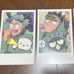 忍たま乱太郎　アモカフェ　推しパシャカード　中在家長次 七松小平太