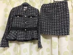 ツイードジャケットとスカートセット