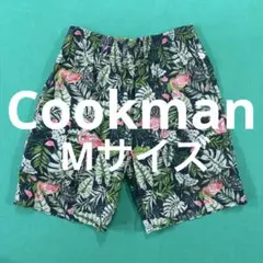 Cookman ハーフパンツ Mサイズ フラミンゴ 総柄 クックマン 古着のサムネイル
