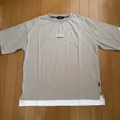 KANGOL ベージュ Tシャツ