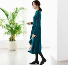 新品タグ付✨ マッキントッシュ ニットウール ロング ワンピース