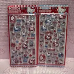 Hello Kitty サンリオボンボンドロップシール 2枚硬いタイプ
