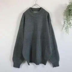 ARRIVE ONE 長袖ニット ウール100％ トップス セーター シンプル