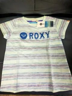 【新品未使用♪】【ROXY 】ストライプ Tシャツ　 140サイズのサムネイル