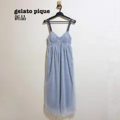 新品 ジェラートピケ クリスマス チュール ワンピース グレー ラメ