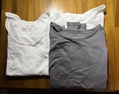 無印良品　あったか綿　厚手　長袖Tシャツ