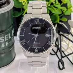 美品 シチズン BJ6486-20E エコドライブ サファイアガラス ブラック