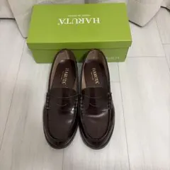 HARUTA ブラウン ローファー 靴 箱付き