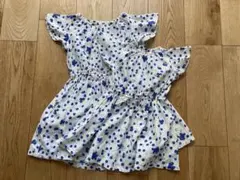 アプレレクール姉妹お揃い半袖ワンピース