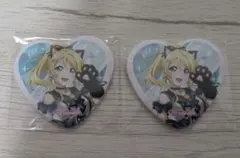 ラブライブ！　μ's　絢瀬絵里　GIGO　ハート缶バッジ