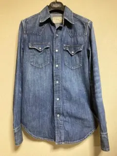 ポロラルフローレン デニムウエスタンシャツ XS