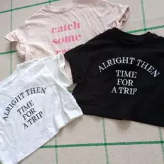 キッズ 半袖Tシャツ 3枚セット 110cmのサムネイル