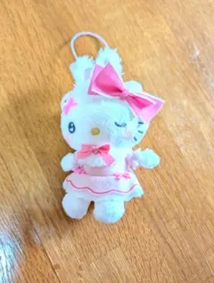 ●ハローキティ●キティちゃん●ときめきリボンラビットマスコット●ぬいぐるみ●
