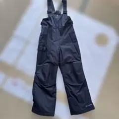 Columbia キッズスノーウェア130 ビブパンツ　アドベンチャーライドビブ