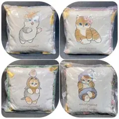 未開封 mofusand×日比谷花壇 ゴブラン織りクッション 4種セット