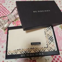 BURBERRY　バーバリー　新品　大判　ハンカチ　ブランド　正規品