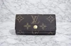 【美品】ルイヴィトン キーケース 4連 モノグラム 正規品 ゴールド金具 人気