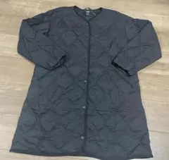 ユニクロ　ウルトラライトダウンリラックスコート　ブラック　L