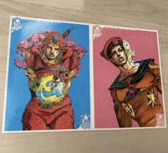 ジョジョの奇妙な冒険 スティール・ボール・ラン ポストカード 付録 未発表 レア ポストカード ジョジョの奇妙な冒険 スティール・ボール・ラン