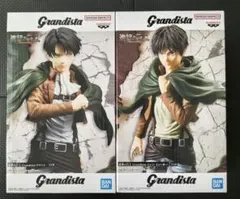 進撃の巨人 Grandista エレン リヴァイ フィギュア 2体セット - メルカリ
