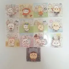 ちいかわ アクリルシーンクリップ ビスケット コンプリートセット★