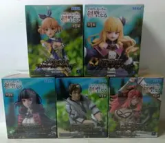 片田舎のおっさん、剣聖になる ハイプレミアムフィギュア5種セット