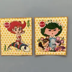 ロッテ チャームステッカー 2枚セット レトロ