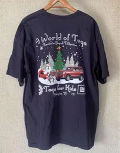 ゼネラルモーターズ 企業Tシャツ アメリカ製 XL ネイビー 紺色のサムネイル
