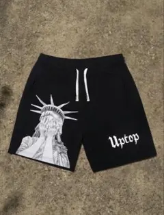 自由の女神 ショートパンツ　drip swag y2k Mサイズ　黒色　ブラック