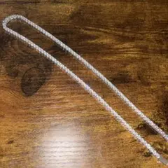 シルバーテニスチェーンネックレス美品