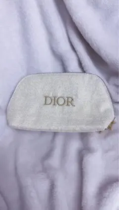 Dior ノベルティポーチゴールドファスナー