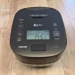 TOSHIBA RC-10E9VS 炊飯器 1.0L ダークブラウンのサムネイル