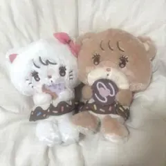 希少　mikko サンリオキャラクターズ　チャム　ムース　ぬいぐるみ　プライズ